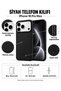 Bexocase iPhone 18 Pro Black Leather Case with Magnetic Features - 4