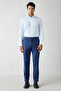 7 Drop Slim Fit Slim Fit Woolen Pointed Collar Double Breasted Suit - 5