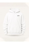 Unisex Women's and Men's Fall Forward Design Text Printed Oversize 3 Thread Hooded Sweatshirt - 5