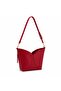 Women's Red Large Size Shoulder Bag with Large Internal Volume, Casual and Stylish Tote Bag - 2