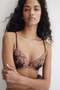 Lace push-up bra