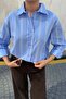 Glitter Striped Shirt - 4