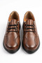 Dusen Rubber Tied Genuine Leather Orthopedic Women's Shoes Tan Skin - 3