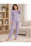 Milan Long Sleeve Pajama Set - 7