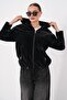 Women's Fur Lined, Elastic Bottom, Hooded, Zipper Closure Coat 265330 - - 3