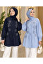 Embroidered Poplin Shirt