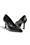 Z308300909 Black Thin Heeled Women's Shoes