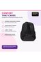 Girls School Bag Set, 3 Piece Kids Backpack Set with Lunch Bag & Pencil Case, Floral School Backpack for Girls, Multi Pocket Book Bag, Kindergarten, Travel & Everyday Use - Black - 4