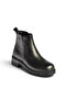 Z555201203 Black Genuine Leather Women's Boots - 6