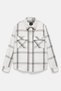 Kareli uzun kollu overshirt - 6