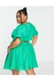 Rochie mini, verde - 3XL - 3
