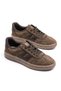 Women's Brown Lace-Up Casual Walking Sneaker Sports Shoes Rota - 3