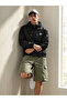 Men's Waterproof Black Raincoat & Windbreaker with Zipper Pockets - 2