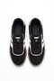 Women's Black-White Lace-Up Casual Walking Sneaker Sports Shoes Rota - 7