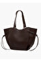 Textured Tote Bag with Knotted Detail - 2