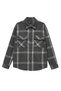 Kareli uzun kollu overshirt - 2