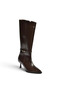 Z920800709 Brown Thin Heeled Women's Boots - 5