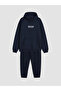 Lcw Kids Navy Blue Printed Boys' Tracksuit Set - 3