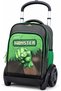 Rolling Backpack with Wheels, Detachable School Backpack & Trolley, Wheeled Bookbag for Kids, Lightweight Travel School Bag with Laptop Sleeve, Ergonomic Back Support, Reflective Strips