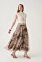 Women's Chiffon Skirt S62123A0 - 3