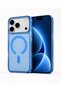 Clearcase Blue iPhone 18 Pro Magnetic Transparent Case