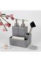 Iris Two-Fluid Sponge Holder Gray - 3
