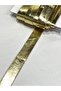 Metallic Look Leather Trim / Strip 1.5 cm / (7 Meters) - 2