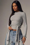 Front Drape and Tie-Up Detail - 2