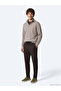 Fındık High Collar Plain Sweatshirt - 3