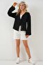 Women's Blouse 952 Black - 4