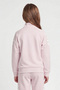 Cotton Stand Collar Zippered Sweatshirt for Girls Sweat 921136 - 2