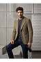 Oat Beige Corduroy Jacket with Pockets - 4
