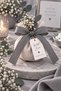 Gray Linen Ribbon 2.5 cm – 1 Roll 20 Meters – Decorative Bow, Gift Wrapping, Decoration, and Textile Accessory Ribbon - 3