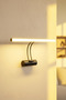 Frame Black Led Single Sconce Living Room Kitchen Cafe Boutique Lamp Lighting