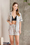 Women's Satin Shorts Set - 2