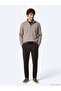 Fındık High Collar Plain Sweatshirt - 4