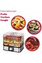 Food Dehydrator, Electric 5 Layer Fruit Vegetable Meat Dryer, Professional 360 Degree Hot Air Circulation System, 5 Stackable Drying Trays - 6