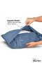 Cotton 2-Piece Pillowcase 50X70 cm – 10 Different Color Options - Indigo - 2
