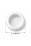 Parrot 4 Pieces White Round Mini Sauce Bowl – Jam Bowl and Breakfast Serving Bowl - 7