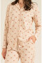 Women'S, Shirt Collar, (Socks Included), Pajama Set - 3