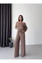 Madonna Collar Finger-Looped Wrinkled Double Suit - 4
