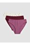 Floral Bikini Panties 3-Pack (W6) - 2