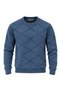 Men's Crew Neck Patterned Sweater - 4