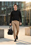 Black Plain Sweatshirt - 2