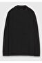 Black Plain Sweatshirt - 7