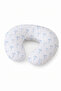 Breastfeeding Pillow – 100% Cotton Poplin Mother & Baby Support Pillow - Blue Dainty Bow - 7