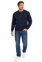Men's Crew Neck Patterned Sweater - 2