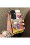 Samsung Galaxy S25 Fe Compatible Silicone Edge Hard Back Case Balloon Pattern Lover Couple Phone Case - 3