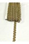 Sim Ribbon / Sim Harç / J6 / Gold with Black Thread / 1.3 cm / 11 Meters - 2