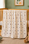 Soft Cotton Baby Blanket - Unisex Newborn Blanket - 8